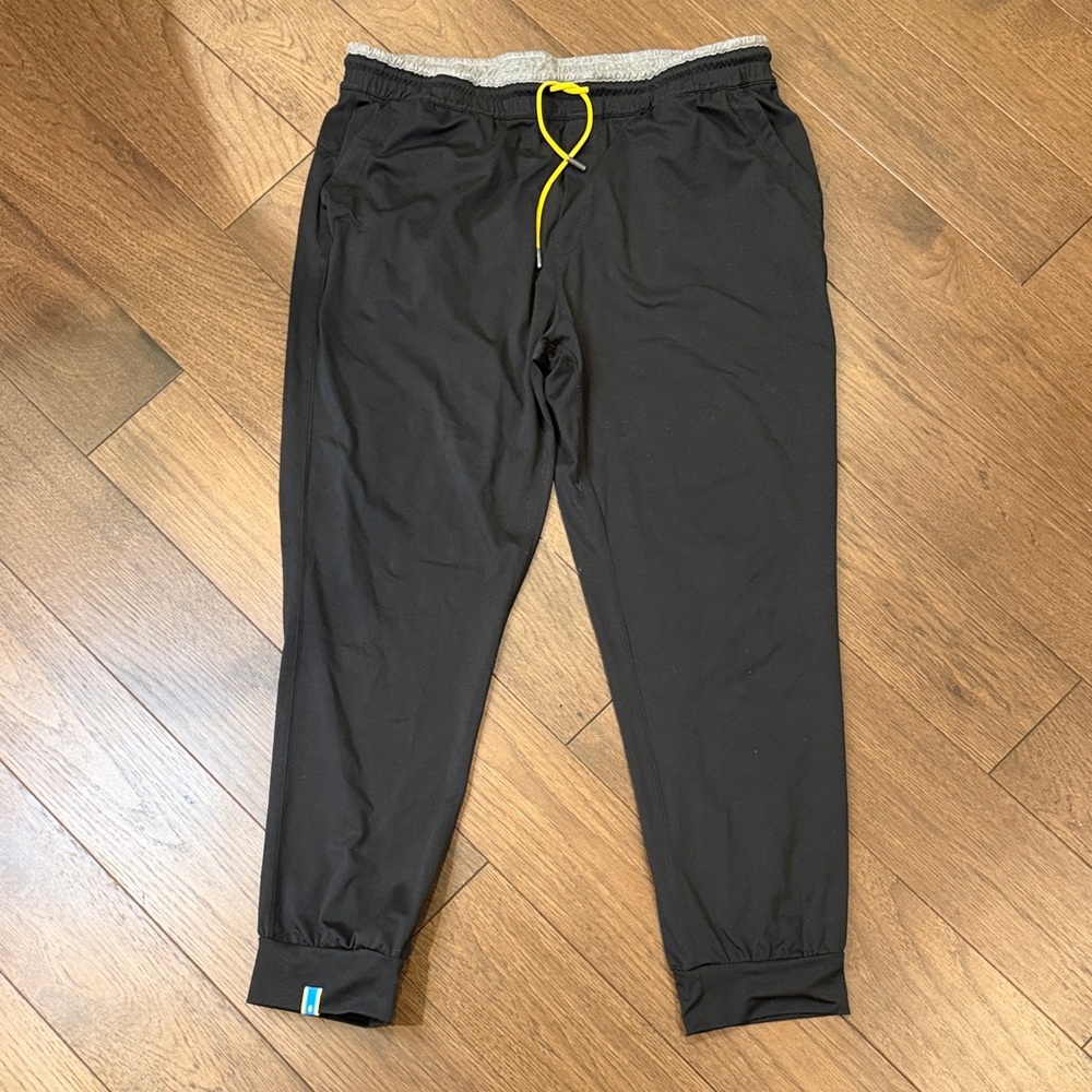 Chubbies Performance Fabric Men's Black Jogger Pants Size XL C11-025